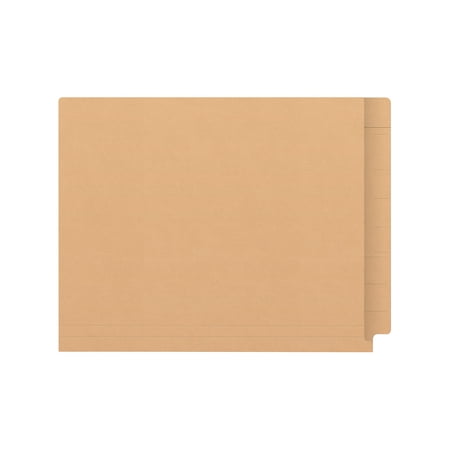 Medical Arts Press Kardex Match Reinforced End Tab File Folder Straight Cut Letter Size Tan 100/Box