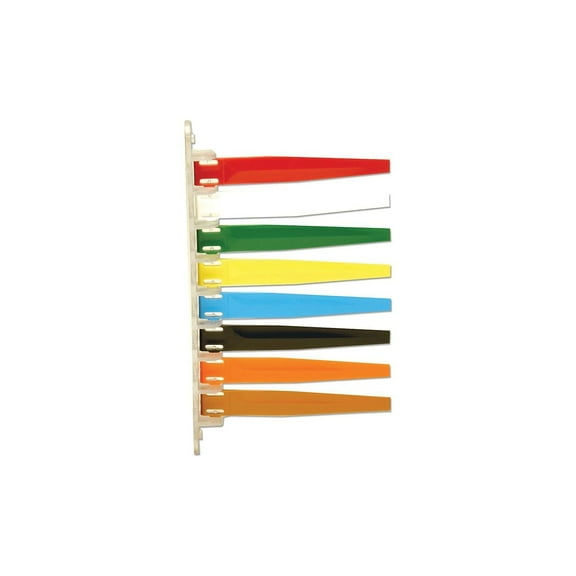 Medical Arts Press Primary Colors Exam Room Signals 8-Flags I8PF169438