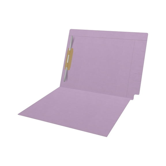 Medical Arts Press Reinforced Classification Folder 1 3/8" Expansion Letter Size Lavender 50/Box