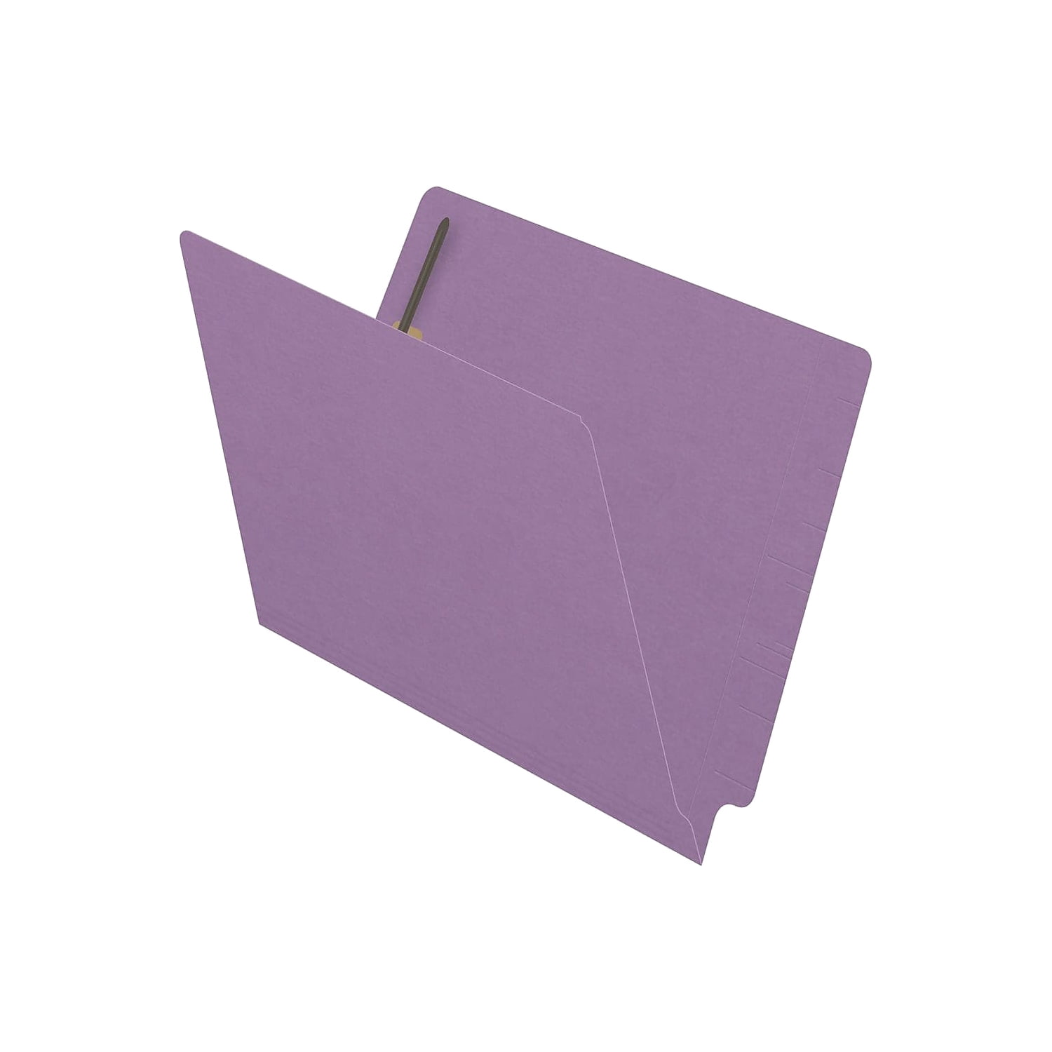Medical Arts Press Reinforced End Tab File Folder Straight Cut Letter-Size Lavender 50/Box