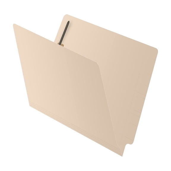 Medical Arts Press Reinforced End Tab File Folder Straight Cut Letter-Size Manila 50/Box (S-01324)