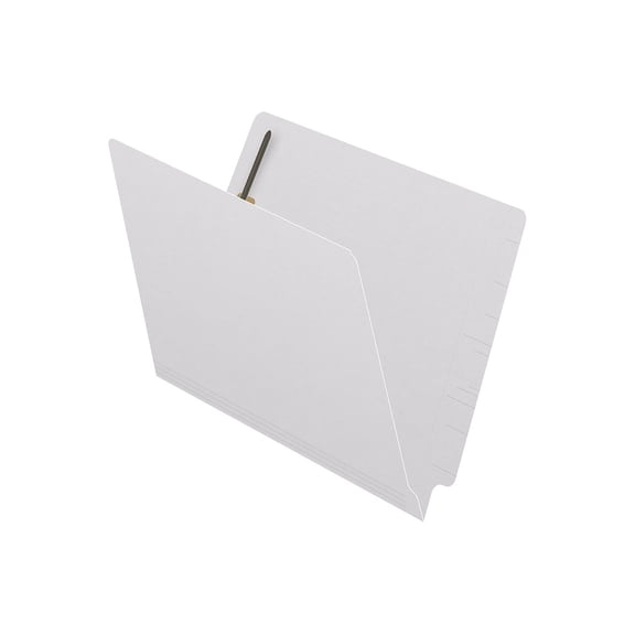 Medical Arts Press Reinforced End Tab File Folder Straight Cut Letter-Size White 50/Box