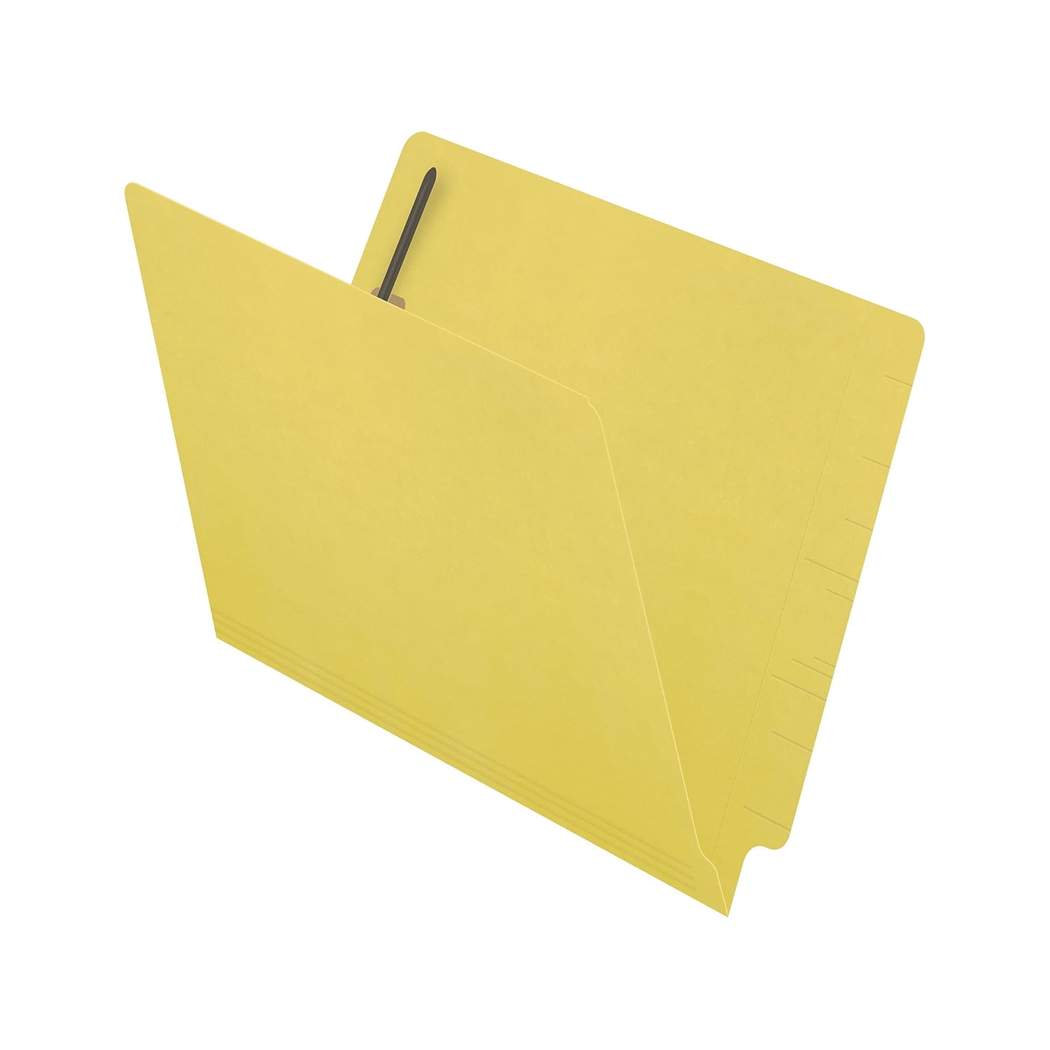Medical Arts Press Reinforced End Tab File Folder Straight Cut Letter-Size Yellow 50/Box