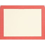 Medical Arts Press Reinforced File Pocket Letter Size Red 100/Box M11PKO