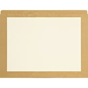 Medical Arts Press Reinforced File Pocket Letter Size Tan 100/Box M11PKI