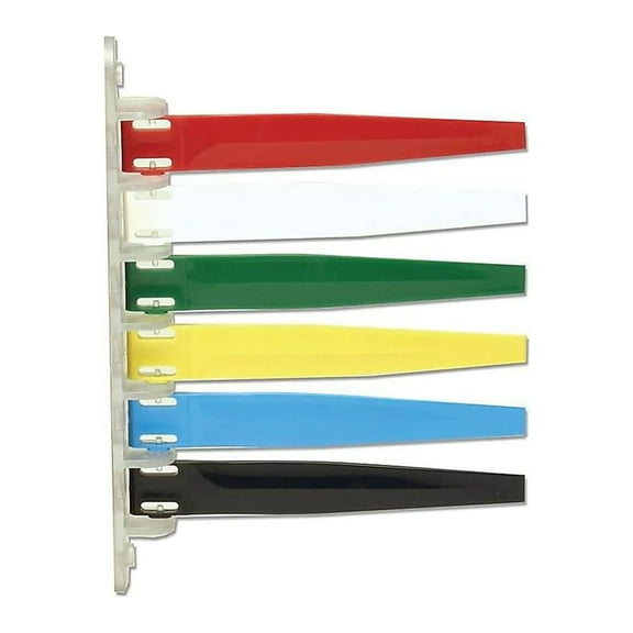 Medical Arts Press Unimed Primary Colors Exam Room Flags 6 Flags I6PF169436