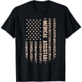 thumbnail image 1 of Medical Assistant American Flag Leopard 4th Of July USA T-Shirt, 1 of 4