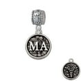 thumbnail image 1 of Medical Assistant Caduceus Seal - MA - Abide With Me Charm Bead, 1 of 1