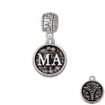 thumbnail image 1 of Medical Assistant Caduceus Seal - MA - Daughter Charm Bead, 1 of 1