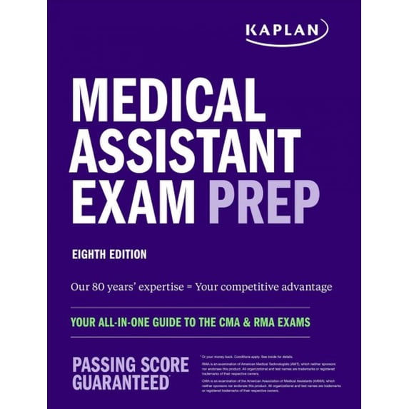 Pre-Owned Medical Assistant Exam Prep: Your All-In-One Guide to the CMA & Rma Exams (Kaplan Test Prep) Paperback