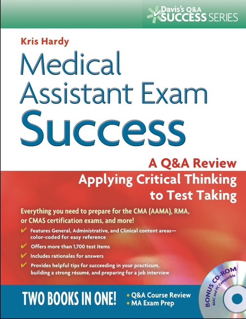 KRIS HARDY Medical Assistant Exam Success: A Q&A Review Applying Critical Thinking to Test Taking (Other)