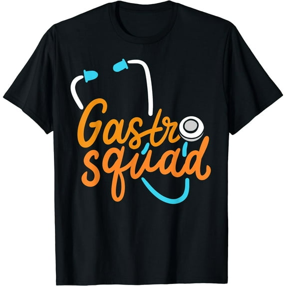 Medical Assistant Gastro Doctor Gastroenterology Gift T-Shirt Black Small