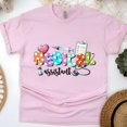 thumbnail image 1 of Medical Assistant Shirt | Colorful Healthcare Worker T-Shirt, Light Pink, Size S, 1 of 6