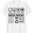 thumbnail image 1 of Medical Assistant Shirt, Gift For Medical Assistant Funny T-ShirtMen and women, White T-shirt, size: Extra large, 1 of 4