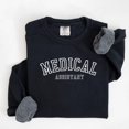 thumbnail image 1 of Medical Assistant Sweatshirt, Proud Medical Assistant Crewneck, Healthcare Worker, MA Life Sweater Medical Assistant Apparel, MA SWEATSHIRT, F1865 Sweatshirt All Size S-5XL, 1 of 5