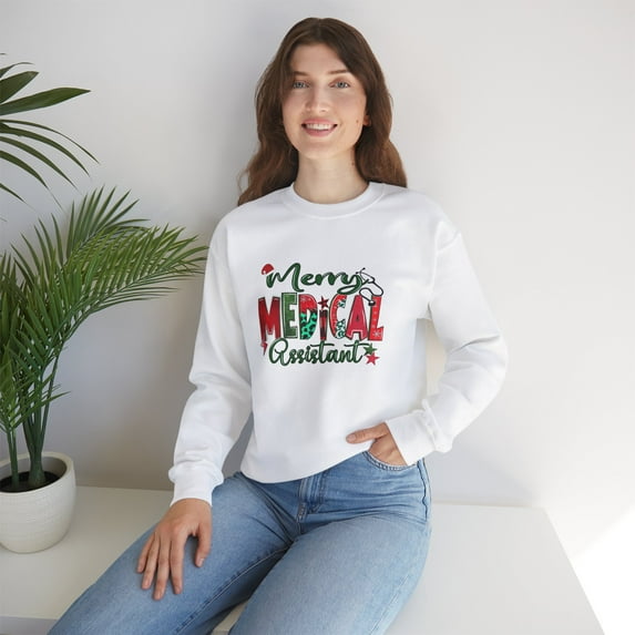 Medical Assistant Sweatshirts Christmas Sweatshirts Medical Assistant Gifts