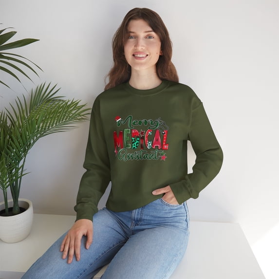 Medical Assistant Sweatshirts Christmas Sweatshirts Medical Assistant Gifts