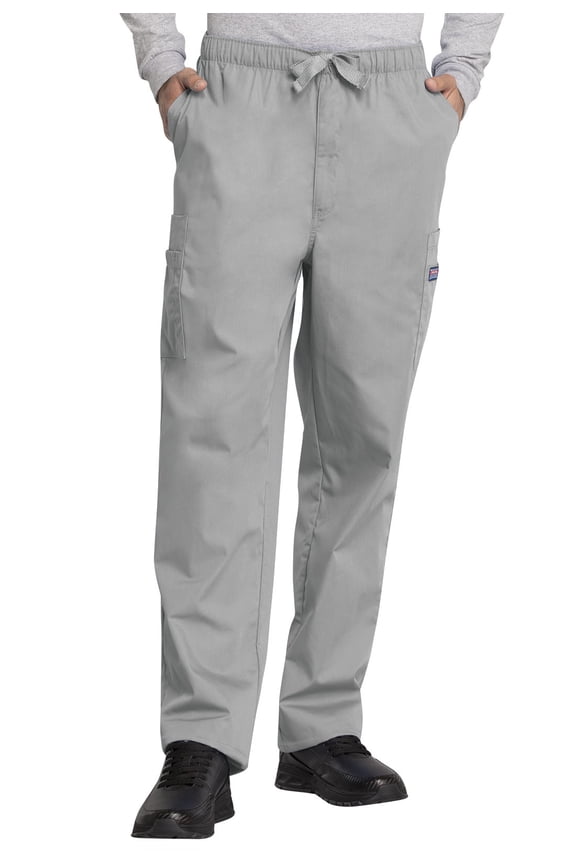 Medical Cargo Pants for Men Workwear Originals, Zipper Fly Scrubs for Men 4000