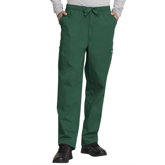 Medical Cargo Pants for Men Workwear Originals, Zipper Fly Scrubs for Men 4000
