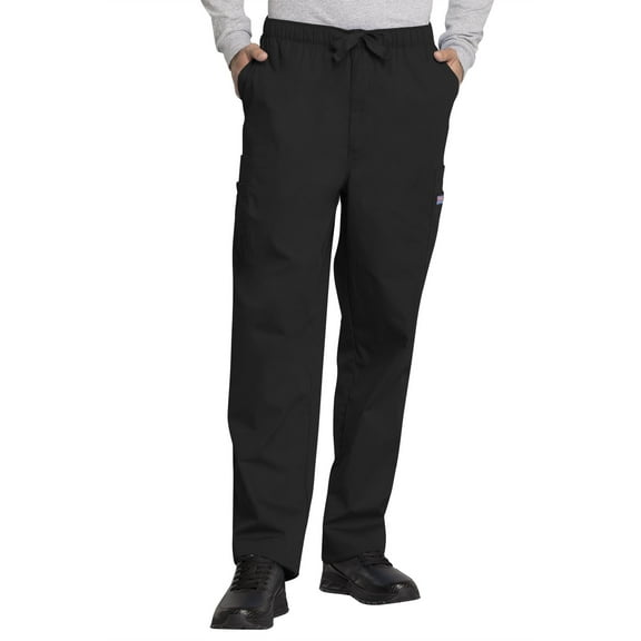 Medical Cargo Pants for Men Workwear Originals, Zipper Fly Scrubs for Men 4000