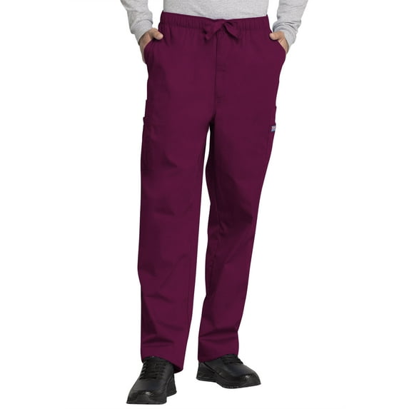 Medical Cargo Pants for Men Workwear Originals, Zipper Fly Scrubs for Men 4000