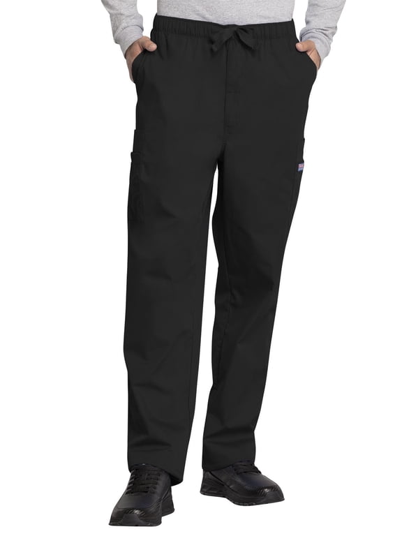 Medical Cargo Pants for Men Workwear Originals, Zipper Fly Scrubs for Men 4000