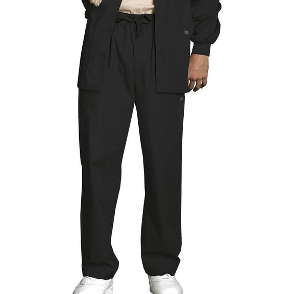 Medical Cargo Pants for Men Workwear Originals, Zipper Fly Scrubs for Men 4000
