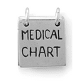 thumbnail image 1 of Medical Chart Charm Sterling Silver - Opens Up, 1 of 1