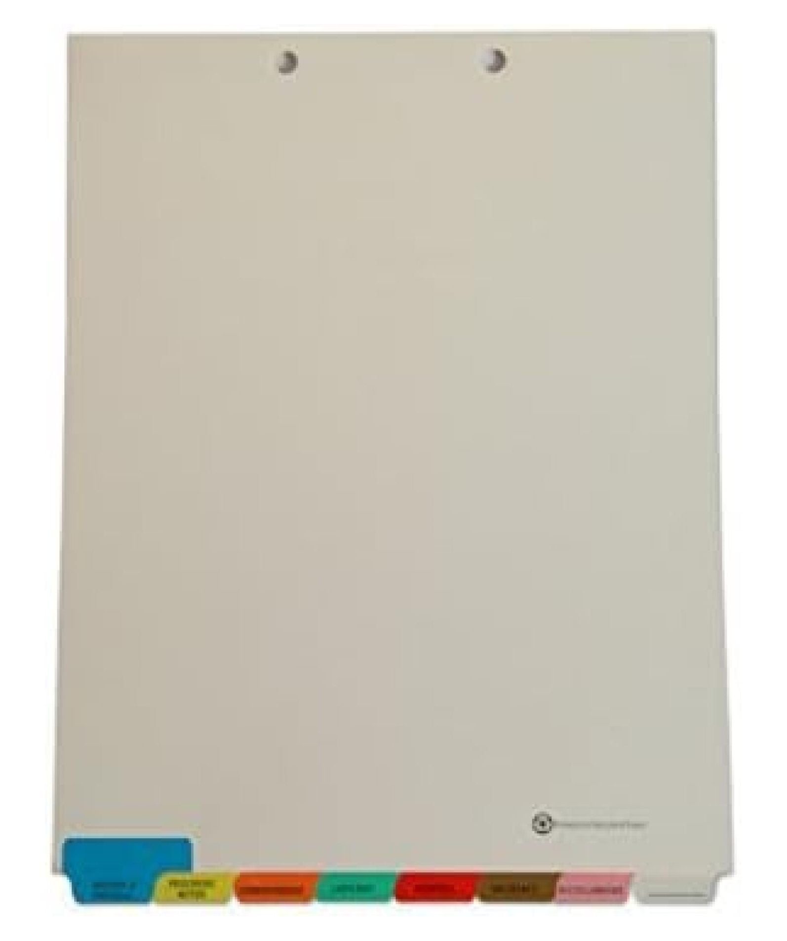Medical Chart Index Dividers 8 Tabs, Letter Size, Manila, End Tab (50
