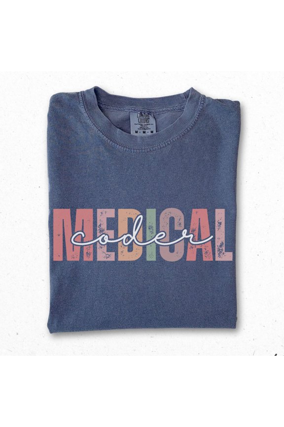 Medical Coder Shirt Coding Unisex Tee ICD10 Clothing Healthcare Coding Gift Coding Crewnec