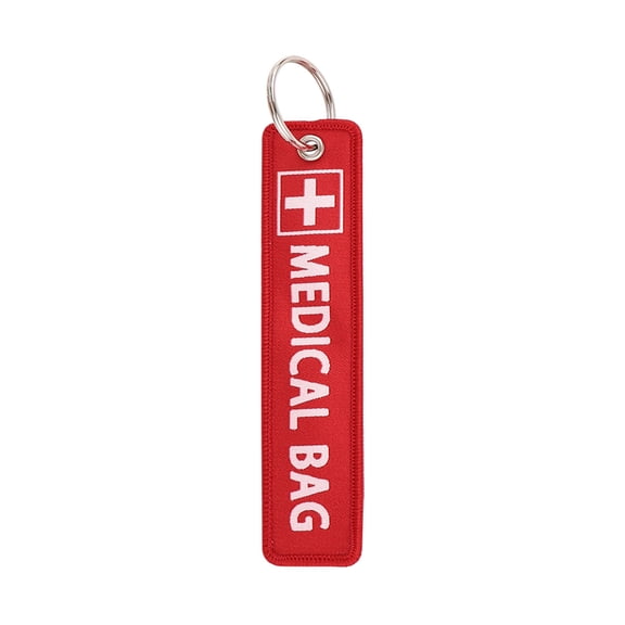 Medical Equipment Bag Tag, 6-Pack Durable Water-Resistant Medical Alert Tags for Suitcase, Backpack, Lunchbox - Ideal for CPAP, Diabetes & Allergy Medical Device ID