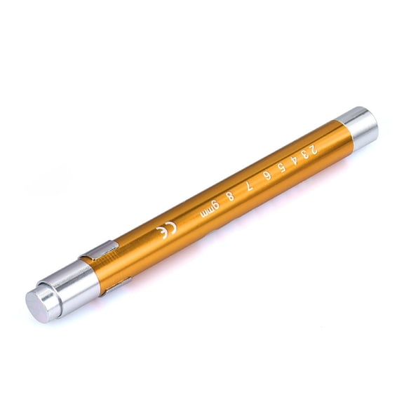 Medical First Aid LED Pen Light Flashlight Torch Doctor Nurse EMT Emergency GD,One Size,Orange