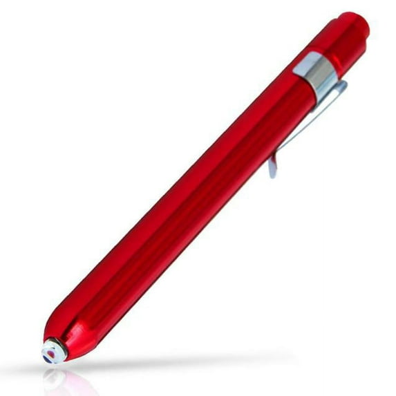 Medical First Aid Led Pen Light Flashlight Torch Doctor Nurse Emt Emergency Rd Red