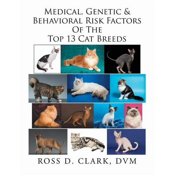 Medical, Genetic & Behavioral Risk Factors of the Top 13 Cat Breeds