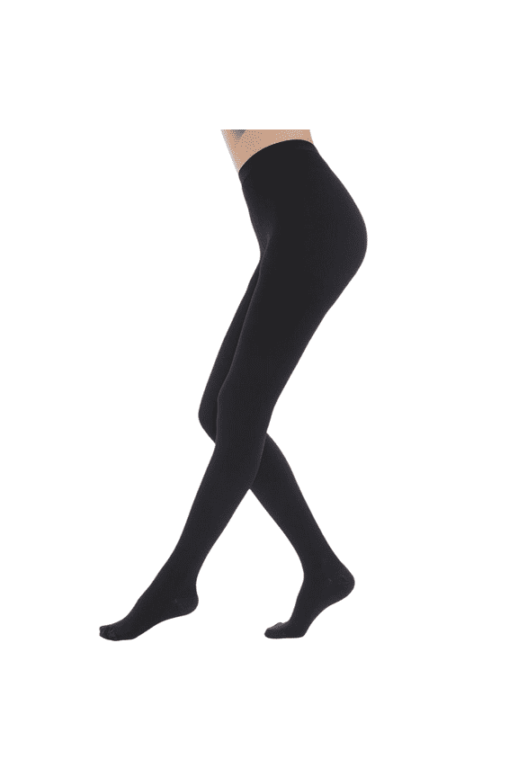 Gradient Compression Tights, Efficient Therapy for Women & Men Waist High Support Leggings, Increased Blood Circulation Medical Grade Material for Daily Wear, Black XL
