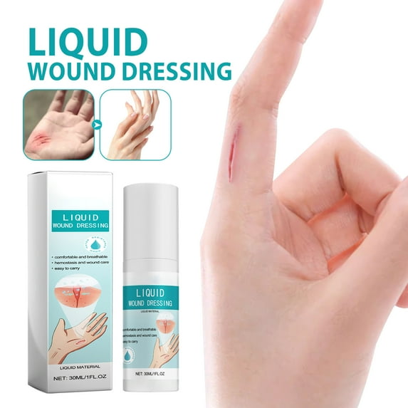Liquid Bandage Spray for Wounds - Scar Reduction and Isolation, 30ml