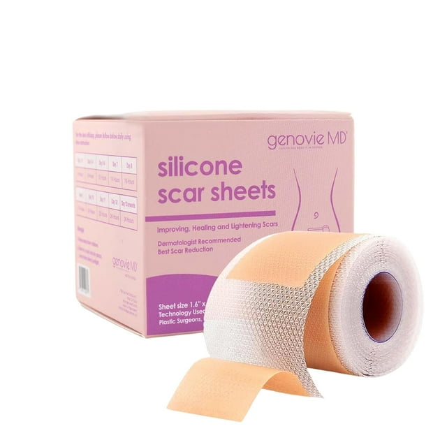 Medical Grade Silicone Scar Sheets Scar Tape Roll Treatment for C