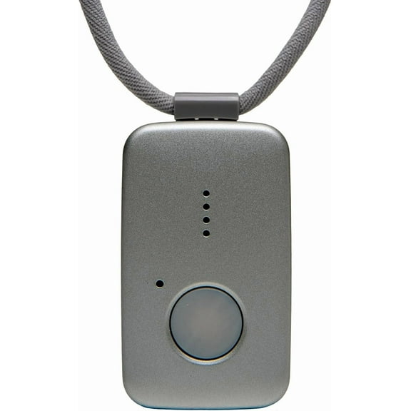Medical Guardian MGMini | Medical Alert Device for Seniors | Water-Resistant, Emergency Call Button, 24/7 Monitoring, Step Counter, GPS Tracking | Monthly Subscription Required | Silver