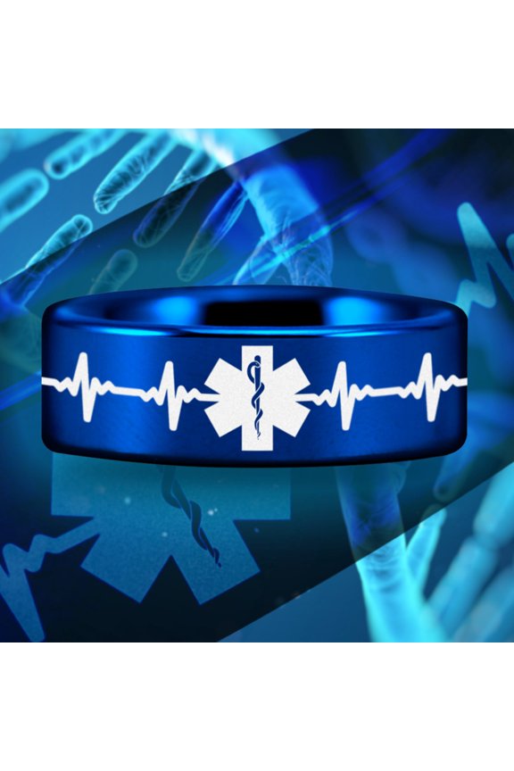 Medical Heart Tungsten Carbide Ring