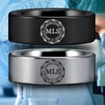 thumbnail image 1 of Medical Lab Scientist MLS Tungsten Carbide Ring, 1 of 5