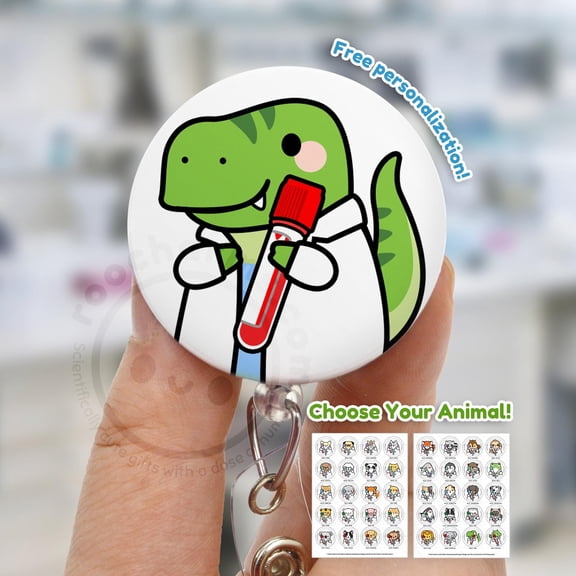 Medical Laboratory Scientist Badge Reel MLS Lanyard, MLT ID Holder Lab Tech Gift Lab Week, Phlebotomist, Blood Tube Researcher, Clinical Lab