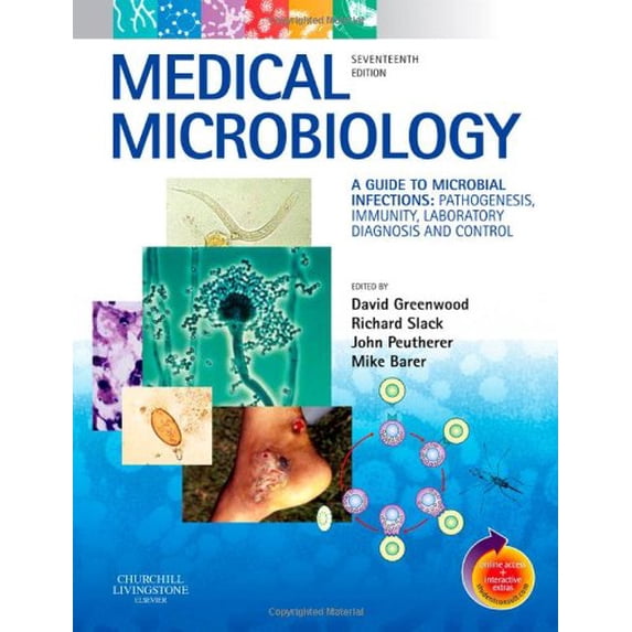 Pre-Owned Medical Microbiology: A Guide to Microbial Infections: Pathogenesis, Immunity, Laboratory Diagnosis and Control. With STUDENT CONSULT Online Access (Paperback) 0443102090 9780443102097