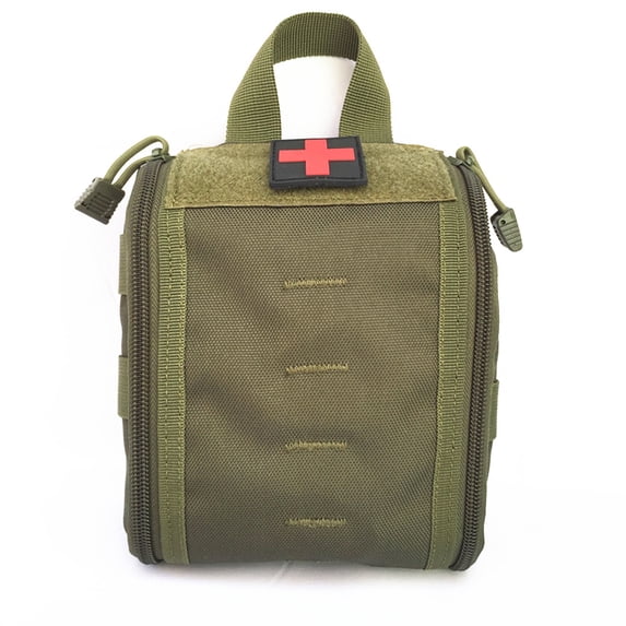 Medical Molle Pouch Nylon First Aid Pouch EMT Pouch Utility Heavy Duty Ifak Pouch(Bag Only)