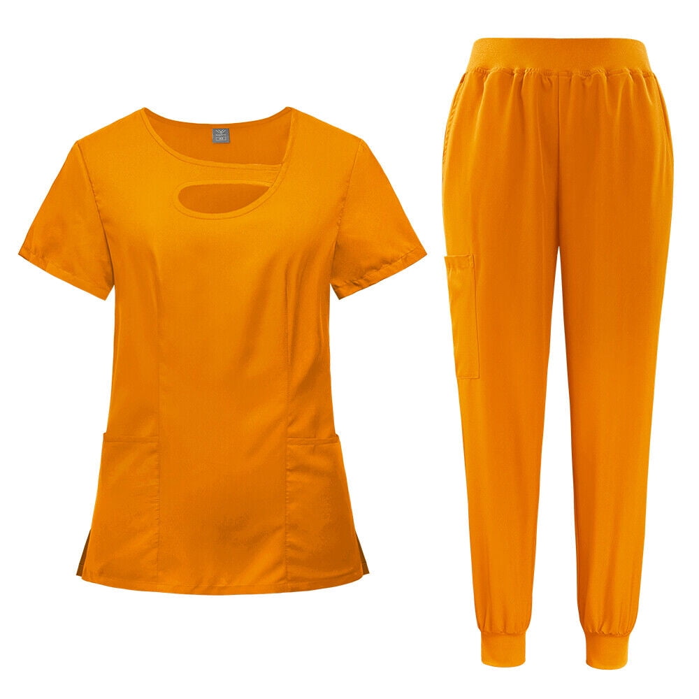 Medical Nurse Healthcare Scrub Uniform Women Jogger Scrub Set Women's