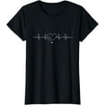 thumbnail image 1 of Medical Nursing Stethoscope Nurse Heartbeat Gift Heart Nurse T-Shirt, 1 of 3