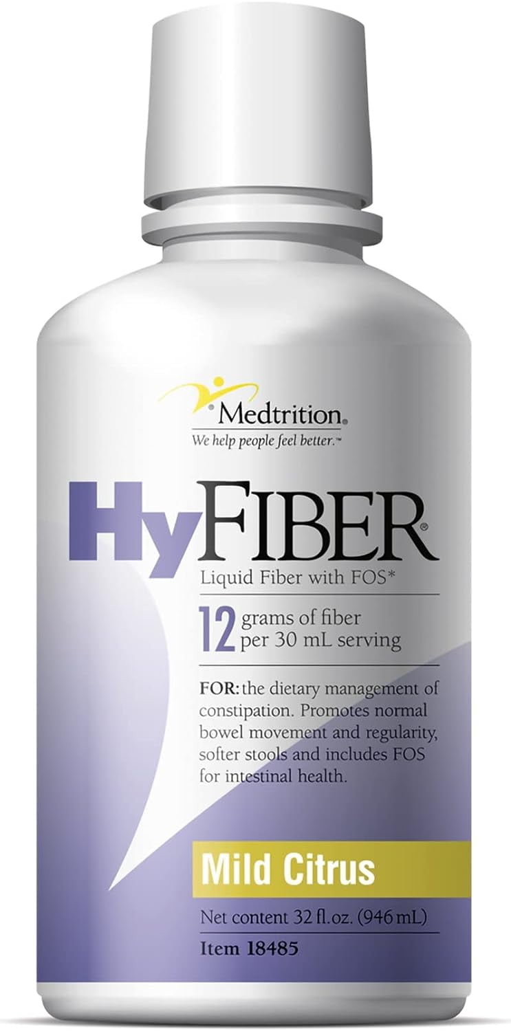 Medical Nutrition USA HyFiber Liquid Fiber With FOS 32 Oz Bottle By National Nutrition Medical Nutrition USA HyFiber Liquid Fiber With FOS 32 Oz Bottle By National Nutrition