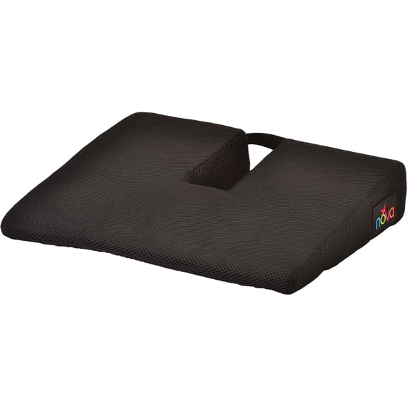 Medical Products Coccyx Gel Foam Car & Seat n, Black