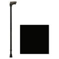 thumbnail image 1 of Medical Products Palm Grip Orthopedic Handle Walking Cane for Left Hand, Lightweight and Adjustable, Color Black, 1 of 5
