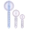 thumbnail interactive-video image 1 of Westcott Protractor Tool Westcott GO-180 Goniometer - 7" Clear Plastic Angle Protractor With 12" Reach Folding Ruler 1 of 10
