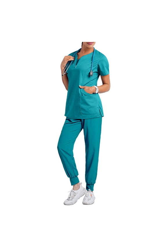 Medical Scrubs Set Unisex Nursing Surgical Uniform for Doctors Clinics and Healthcare Use
